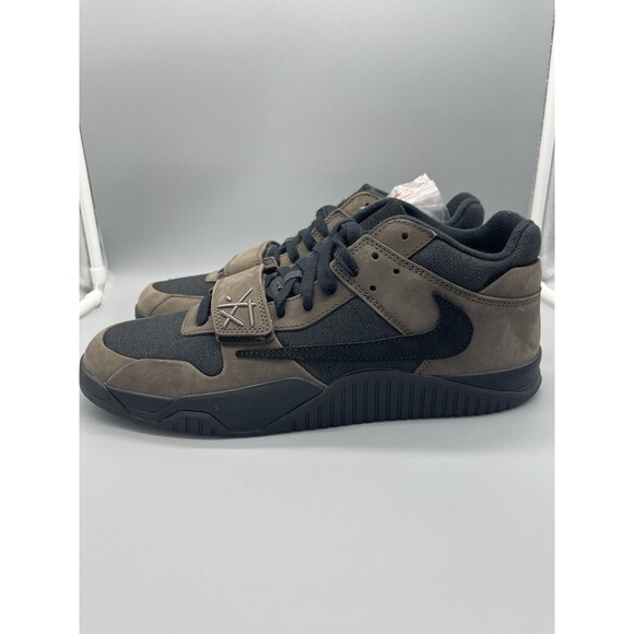 Travis Scott x Jordan Jumpman Jack\'Dark Mocha\'W Tote New Box Size 13M FZ8117-204 main image 10